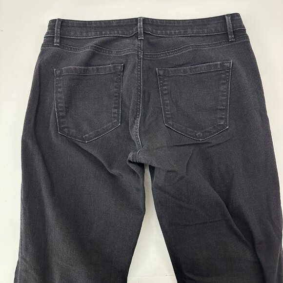 Loft Curvy Skinny Women's size 10 Black Denim jeans - Picture 5 of 5